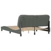 vidaXL Bed Frame Dark Grey