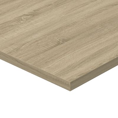 vidaXL Bookshelf Boards 8 pcs Sonoma Oak 23.6"x19.7"x0.6" Engineered Wood