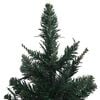vidaXL Artificial Christmas Tree Green PVC, Concrete Small