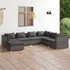 vidaXL Garden Lounge Set Grey and Anthracite