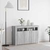 vidaXL Sideboard Grey Sonoma 45.67 x 11.81 x 29.53 in Engineered Wood