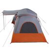 vidaXL Tents with Roof Gray and orange 721 x 335 x 212 cm Polyester