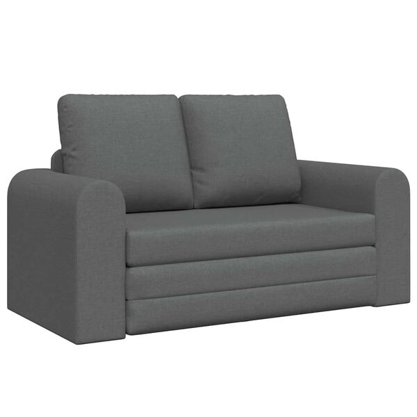 vidaXL Sofa Bed Dark gray 148 x 71 x 83 cm fabric