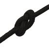 vidaXL Work Rope Black 0.12 " 1640.4 ' Polyester