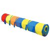 vidaXL Play Tunnel Multicolor 170T polyester, steel, PE (polyethylene)