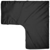 vidaXL Garden Furniture Cover Black Polyethylene