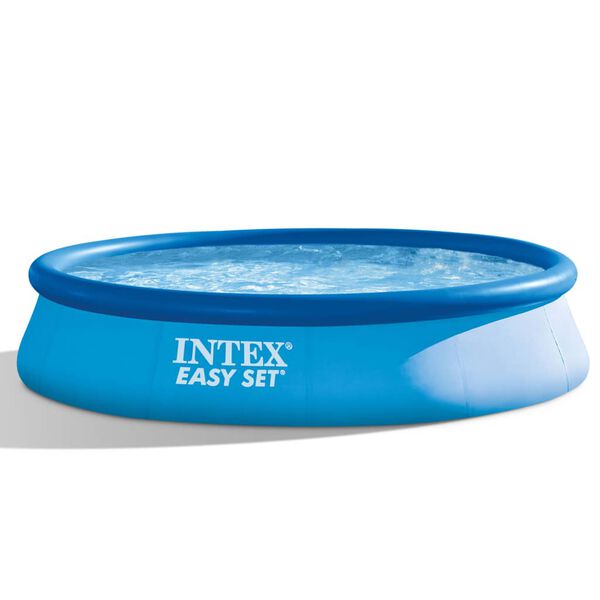 INTEX Pool Blue PVC 156 in diameter Durable Swimming Pool Round