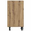 vidaXL Bottom Cabinet Artisan Oak Engineered Wood Small Adjustable Feet