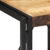 vidaXL Coffee Table Natural wood and black