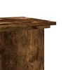 vidaXL Plant Stand Smoked Oak Engineered Wood 13.0 x 13.0 x 23.6 in