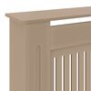 vidaXL MDF Radiator Cover 80.7"