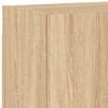 vidaXL TV Wall Cabinet Set of 2 Sonoma oak Engineered wood Medium
