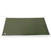 vidaXL Camping Tarp Olive Green 159.8x120.5" Waterproof