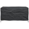 vidaXL Furniture Cover Plain Black 62.99 x 39.37 x 27.56 in 420D