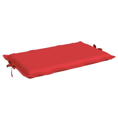 vidaXL Sun Lounger Cushion Red 73.2"x22.8"x1.2" Oxford Fabric