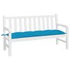 vidaXL Garden Bench Cushion Light Blue 59.1"x19.7"x2.8" Oxford Fabric