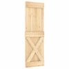 vidaXL Door NARVIK 27.6"x82.7" Solid Wood Pine