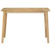 vidaXL Dining Table Natural wood Solid mango wood with 5% white wash