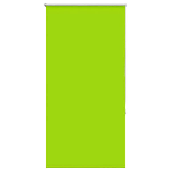 vidaXL Roller Blind Leaves Green 100% Polyester 31.5 x 51.2 in Durable