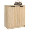 vidaXL Shoe Cabinet Sonoma Oak Engineered wood Medium Shoe Cabinet