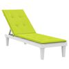 vidaXL Deck Chair Cushion Bright Green Oxford fabric (100% polyester)