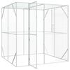 vidaXL Bird Cage Anthracite 209 x 202 x 214 cm Galvanized steel