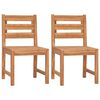 vidaXL Garden Dining Set Teak Solid Teak Wood Large Durable
