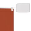 vidaXL Vertical Awning Terracotta Oxford Fabric 23.6 x 315.0 in