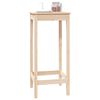 vidaXL Bar Table Natural Pine Solid Pine Wood Medium Durable Bar Table