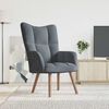 vidaXL Relaxing Chair Dark grey