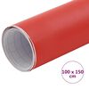 vidaXL Car Film Matt Red 39.4x59.1"
