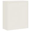 vidaXL File Cabinet White 35.4x15.7x57.1" Steel