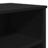 vidaXL Sideboard Black Engineered wood 39.8x14.0x29.3 in Sideboard