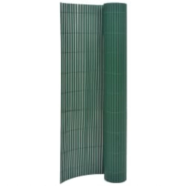 vidaXL Double-Sided Patio Fence 43.3x118.1" Green