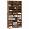 vidaXL CD Cabinet Old wood 101 x 23 x 177.5 cm Engineered wood