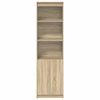 vidaXL Highboard Sonoma oak Engineered wood Tall cabinet Highboard