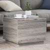 vidaXL Coffee Table Gray sonoma Engineered wood Medium Coffee Table