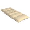 vidaXL Highback Chair Cushion Set of 2 Beige