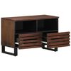 vidaXL TV Cabinet Brown Solid mango wood Medium Storage TV Cabinet