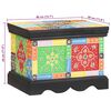 vidaXL Storage Box Multicolour 40 x 30 x 30 cm Solid Mango wood