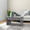 vidaXL Coffee Table Concrete grey Engineered wood 26.8x19.7x15.0 in