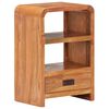 vidaXL Bedside Table Honey Solid Acacia Wood Medium