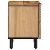 vidaXL Bedside Cabinet Brown Solid Mango Wood Medium Bedside Cabinet