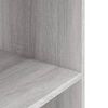 vidaXL Aquarium Stand Grey Sonoma Engineered Wood 47.2 x 15.7 x 23.6 in
