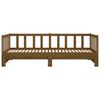 vidaXL Day Bed Honey brown Solid pine wood Double Expandable Day Bed