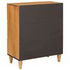 vidaXL Sideboard Light brown 23.6" x 13" x 29.5" solid mango wood