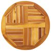 vidaXL Table Top Natural wood Solid acacia wood 23.6 inch diameter
