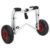 vidaXL Kayak Trolley Foldable 99.2 lb Aluminium