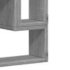 vidaXL Wall Shelf Gray Sonoma Engineered wood Large Wall Shelf