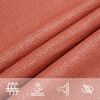 vidaXL Sunshade Sail 1.75 oz/ft² Terracotta 23.0x23.0' HDPE